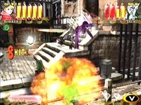 une photo d'Ã©cran de Power Stone sur Sega Dreamcast